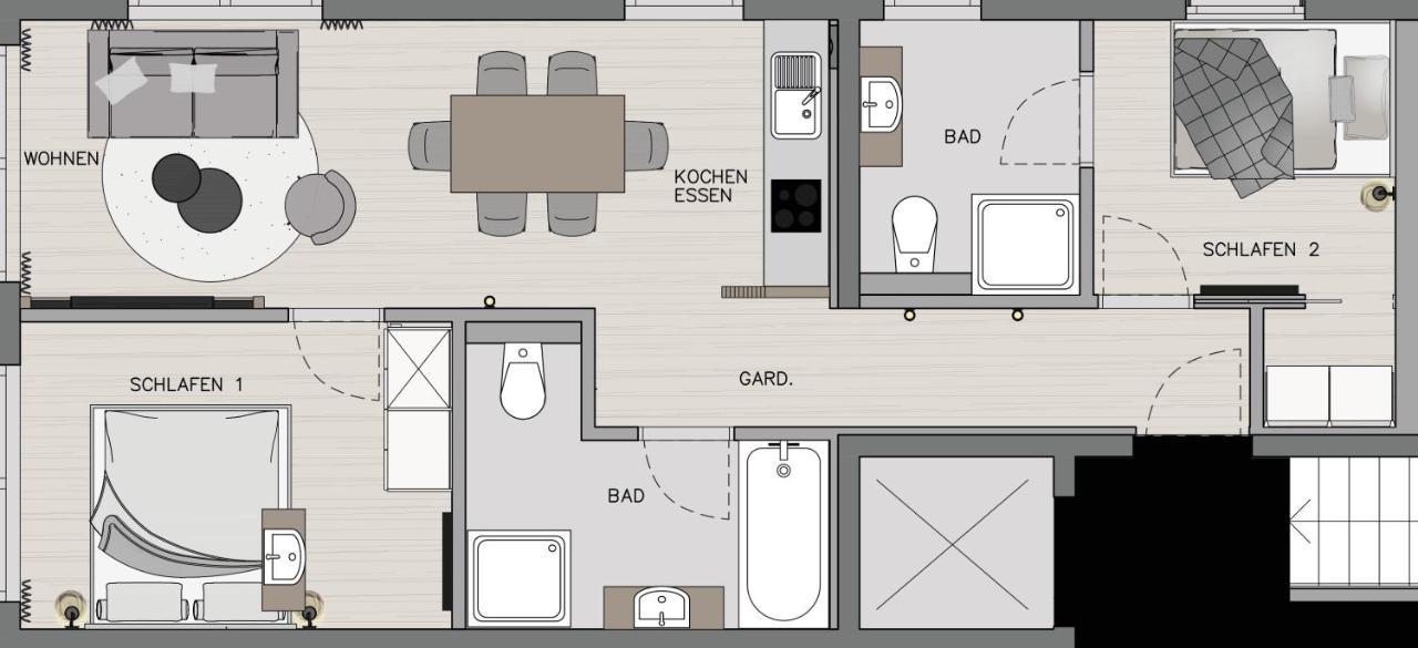 Apartment Streif Lxl Kirchdorf in Tirol Extérieur photo